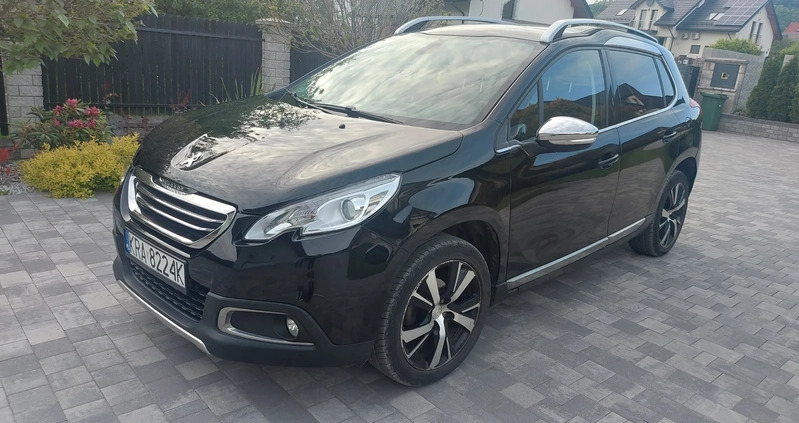 Peugeot 2008 cena 38000 przebieg: 100600, rok produkcji 2015 z Krzeszowice małe 79